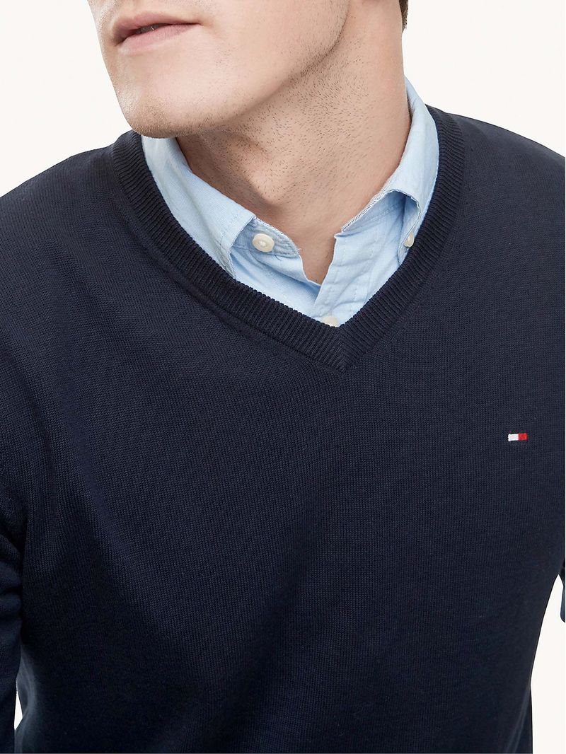 Sweater-Basico-Signature-V-Neck