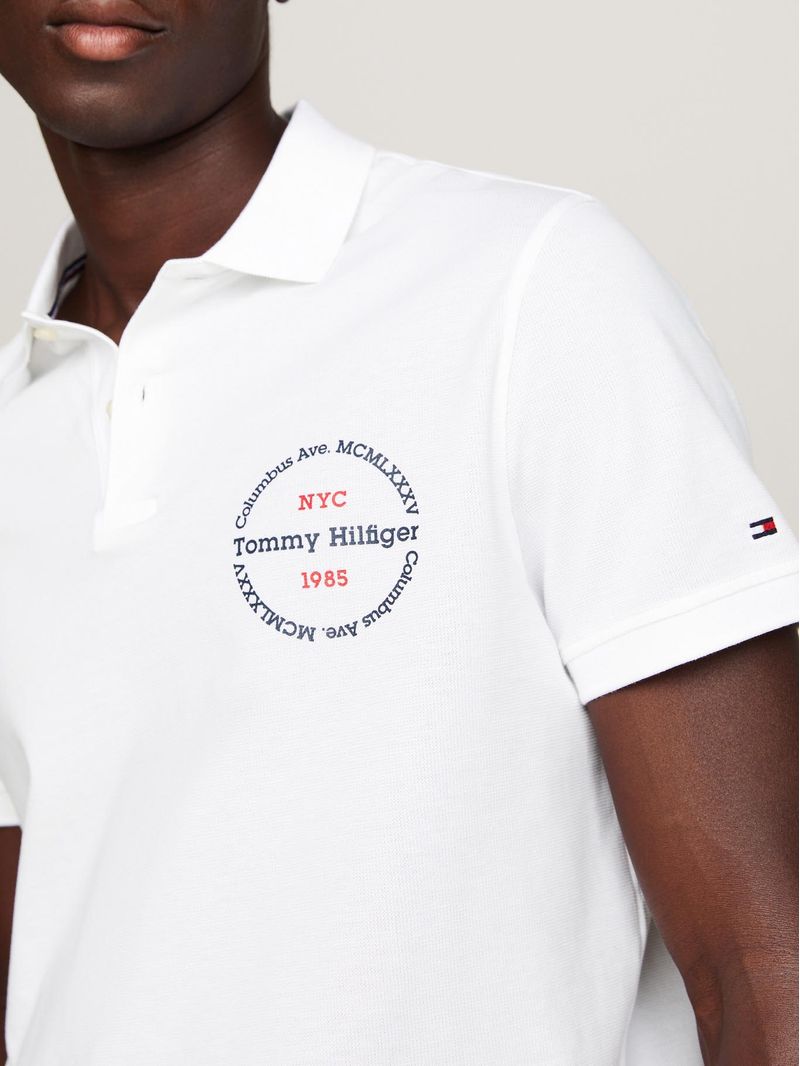 Polo-Con-Logo-Circular-Regular-Fit