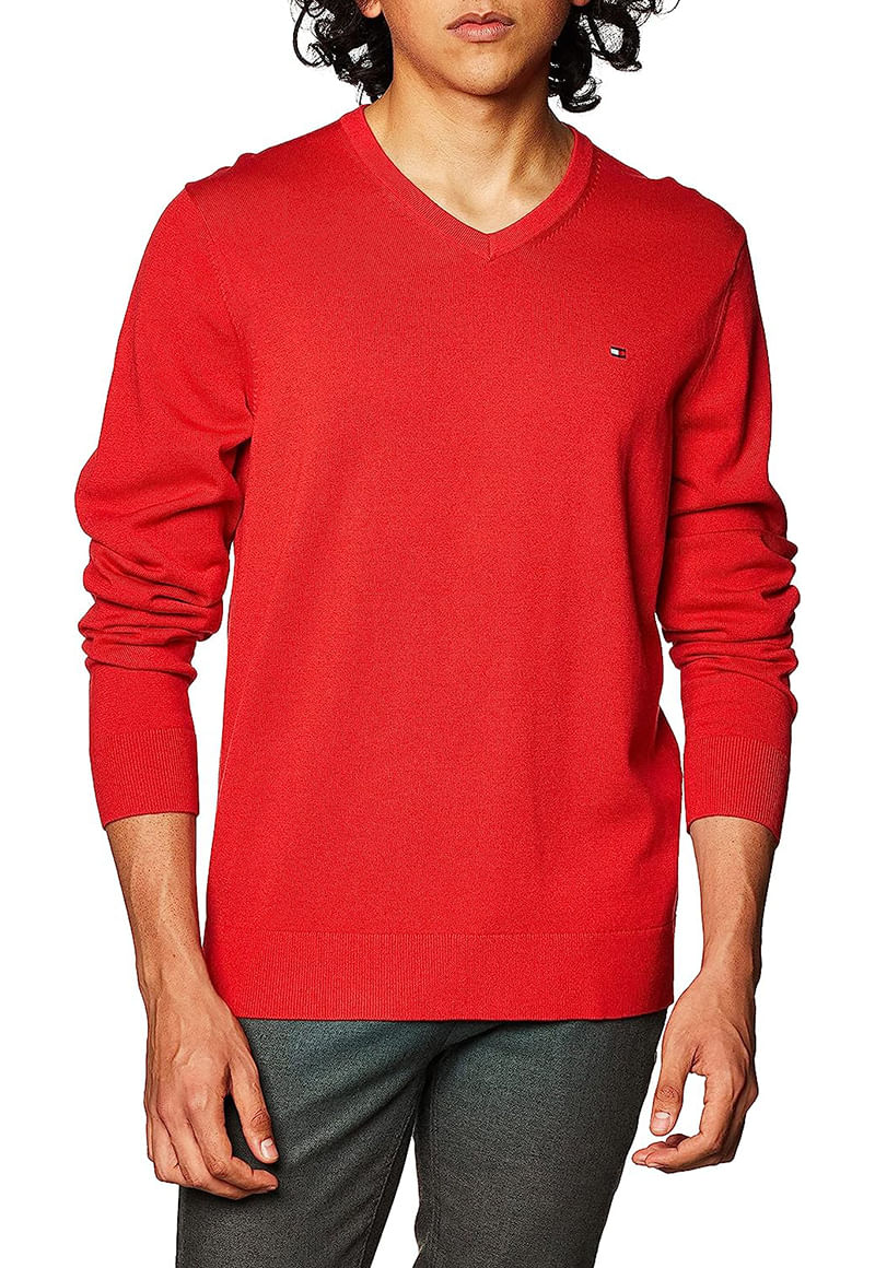 Sweater-Basico-Signature-V-Neck