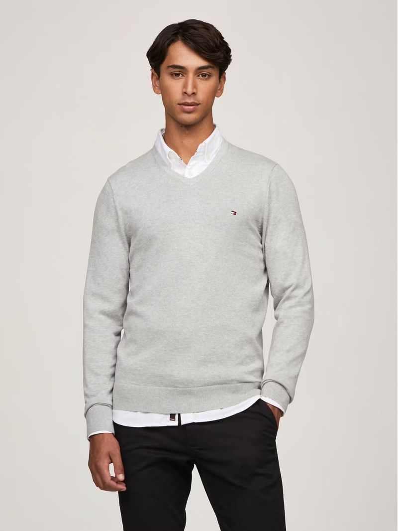 Sweater-Basico-Signature-V-Neck