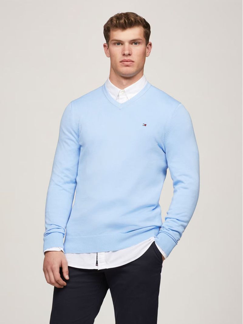 Sweater-Basico-Signature-V-Neck