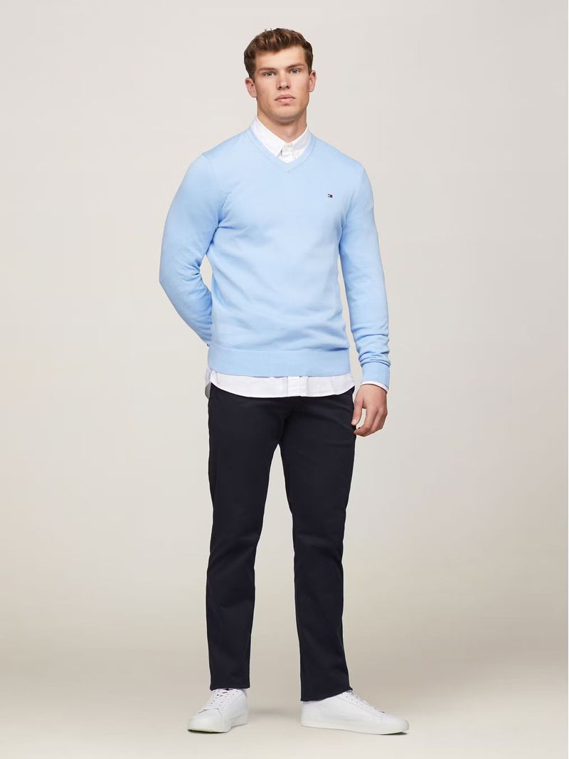 Sweater-Basico-Signature-V-Neck