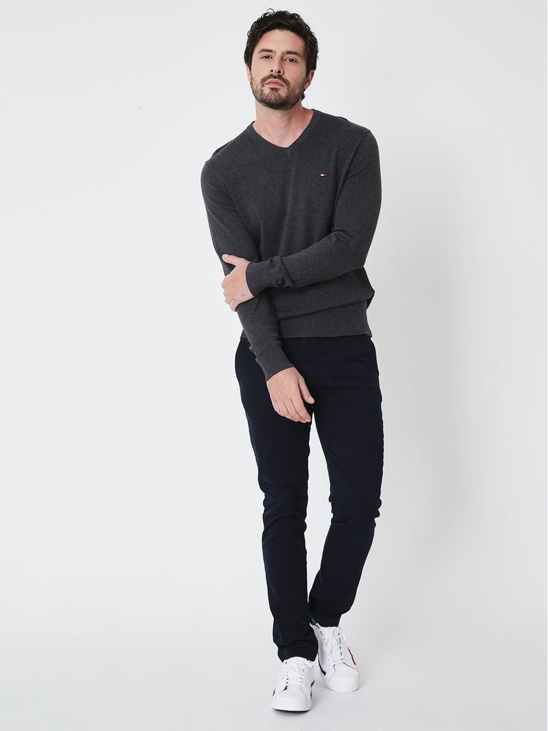 Sweater-Basico-Signature-V-Neck