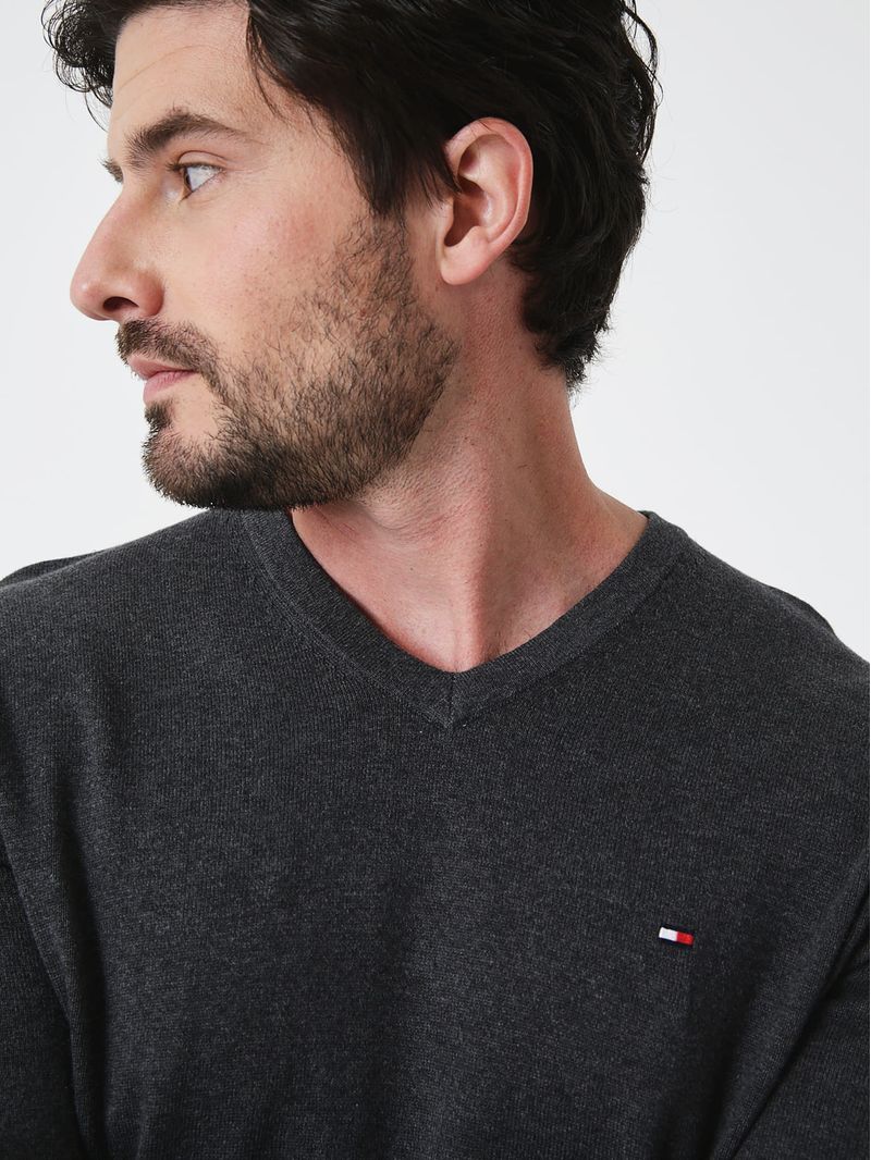 Sweater-Basico-Signature-V-Neck