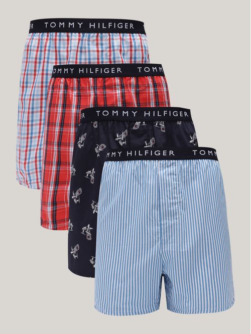 Pack De 4 Bóxers Woven Con Print