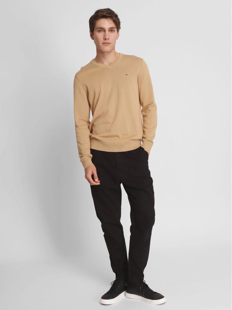 Sweater-Basico-Signature-V-Neck