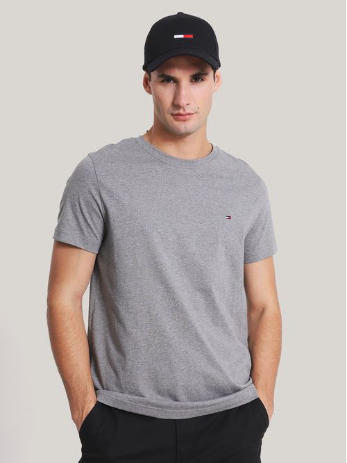 Polera Essential Cotton C-Neck Slim Fit