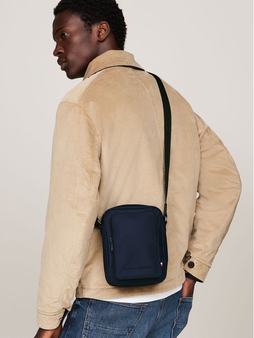 Bolso Reporter Con Logo Texturizado - TALLA:Talla única