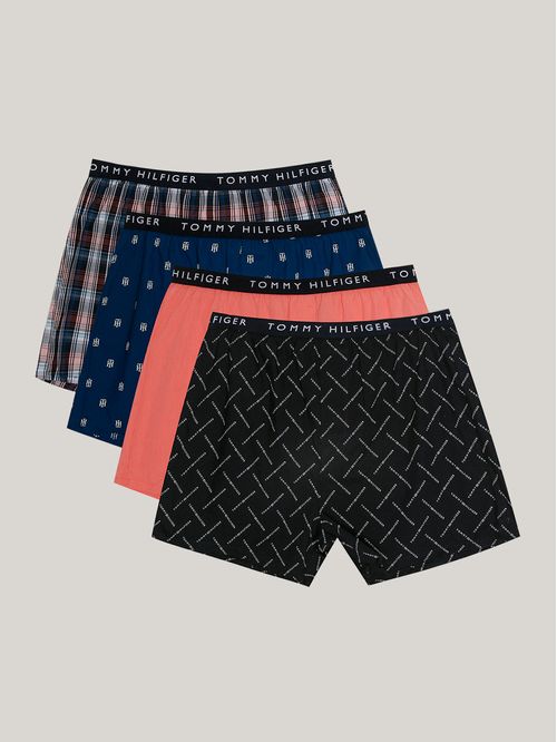 Pack De 4 Bóxers Woven Con Print