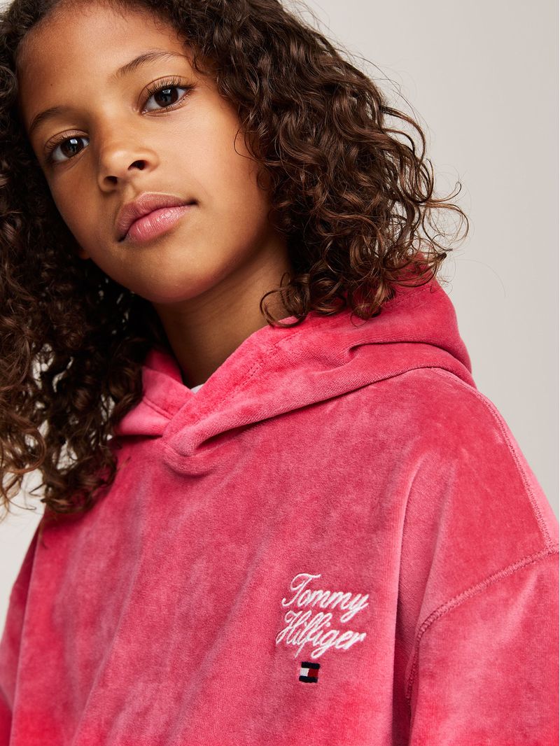 Poleron-Hoodie-De-Niña-Con-Logo-Script