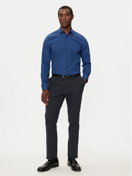 Camisa Mini Print Slim Fit