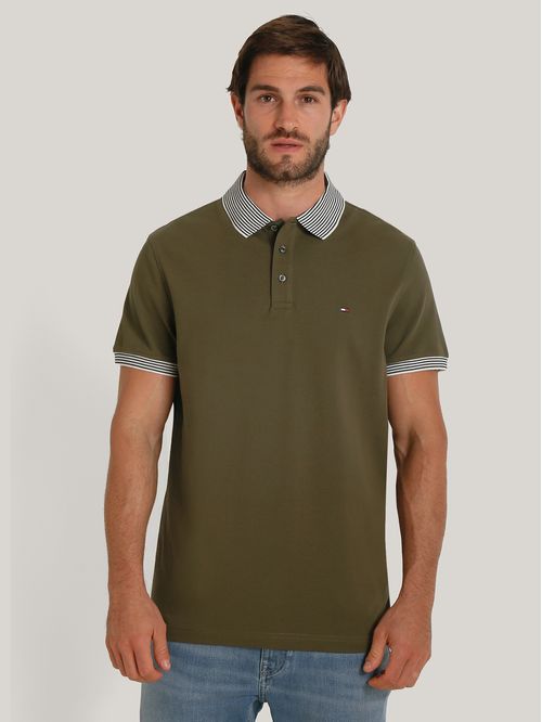 Polo Con Rayas Regular Fit