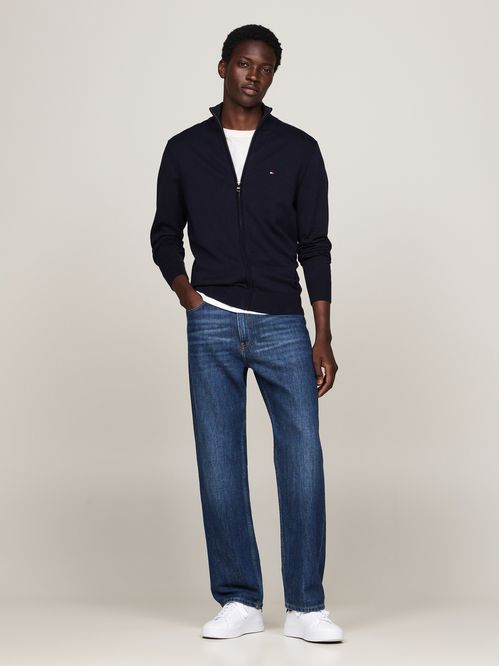 Sweater Essential Cotton Con Cierre