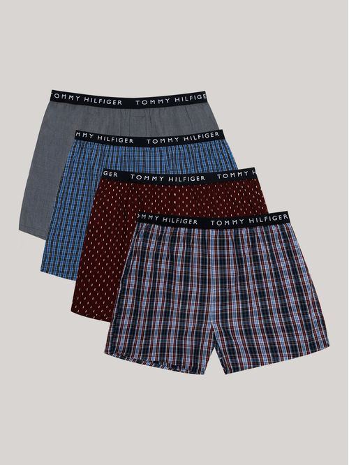 Pack De 4 Bóxers Woven Con Print