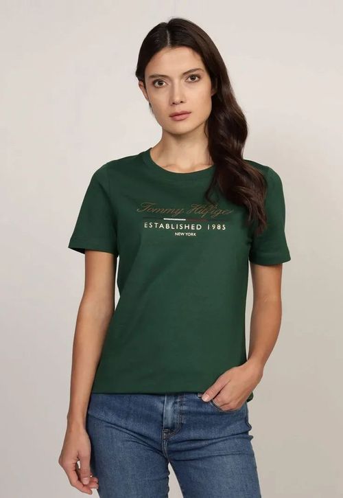 Polera Con Logo Gráfico Script