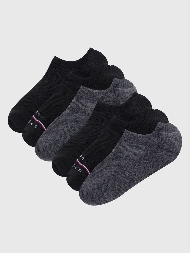 Pack-De-6-Calcetines-Sport-A-Rayas-Con-Logo-Bordado