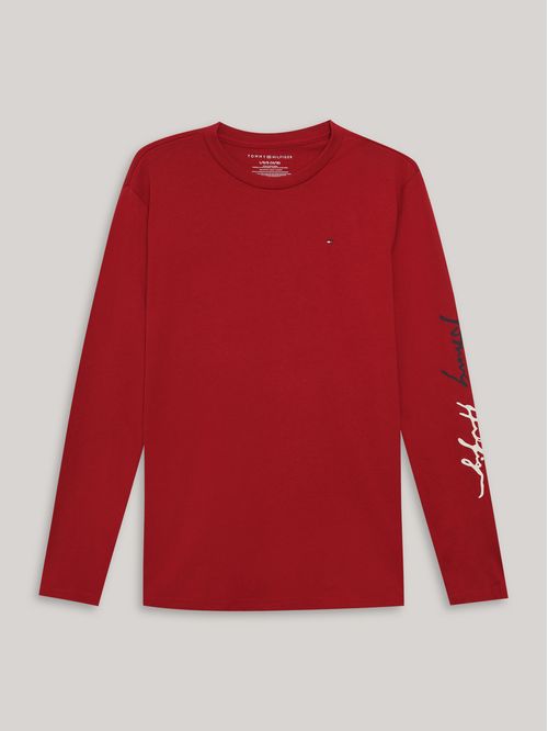 Polera De Niño Con Logo Script