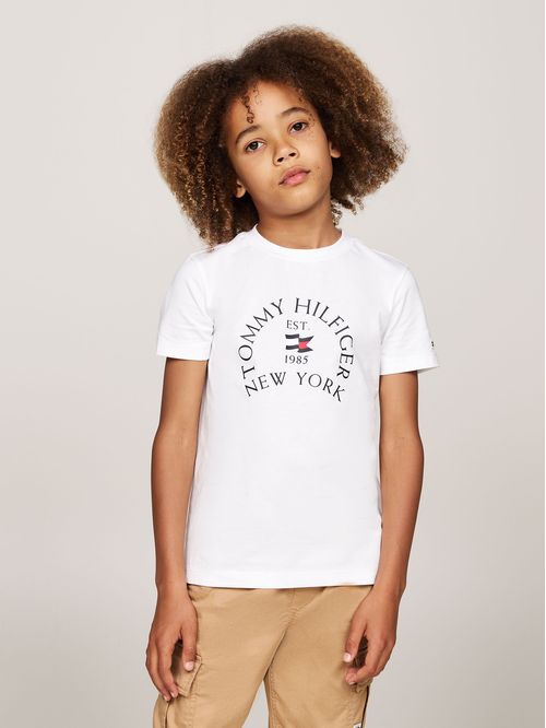 Polera De Niño Con Logo Náutico