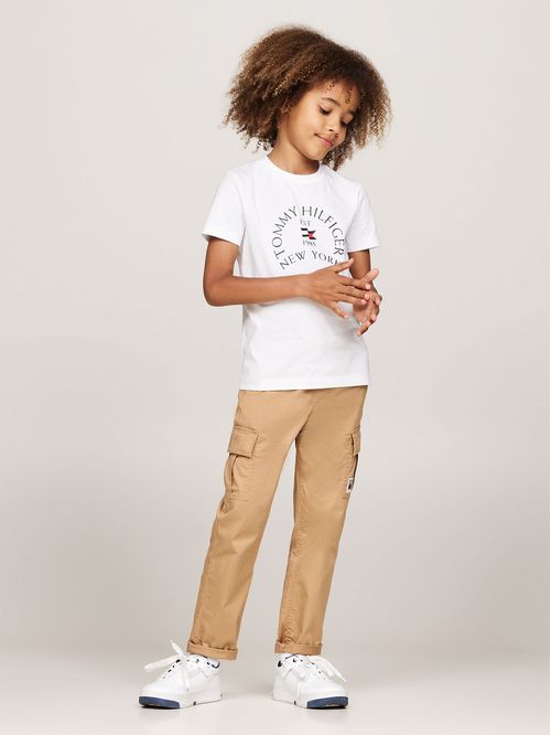 Polera De Niño Con Logo Náutico