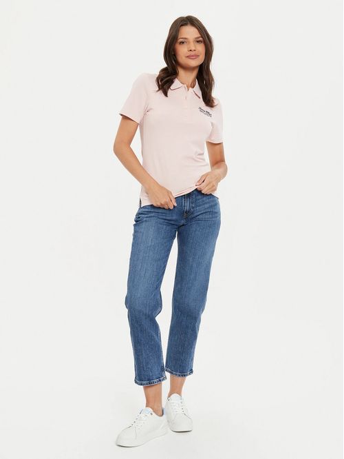 Polo Logo Script Slim Fit