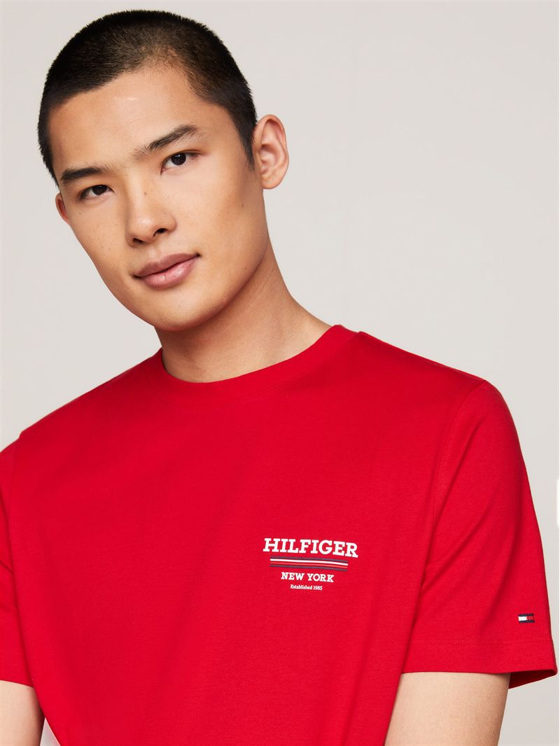Polera-Global-Stripe-Con-Logo