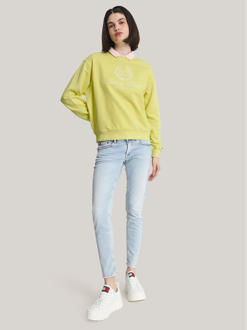 Poleron-Con-Logo-Flag-Regular-Fit