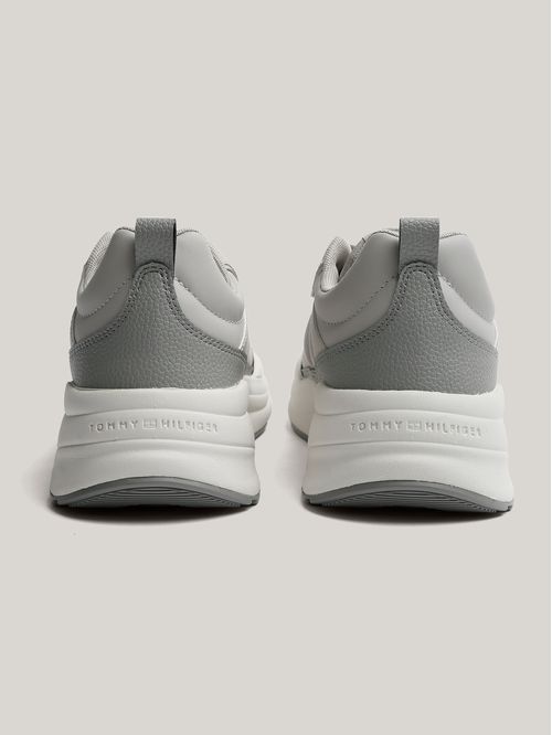 Zapatillas De Cuero Chunky Dressy