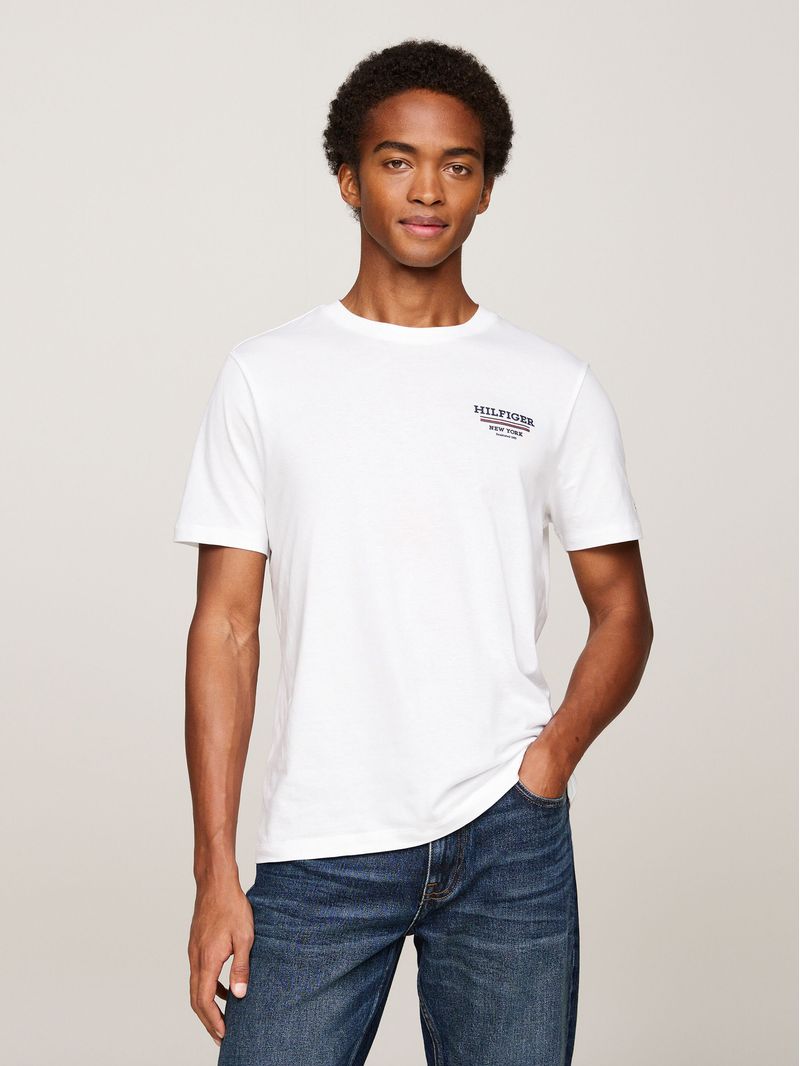 Polera-Global-Stripe-Con-Logo