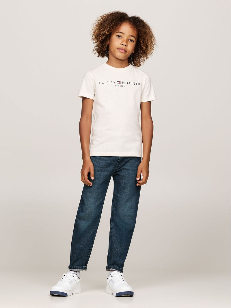 Polera-De-Niño-Essential-Con-Logo