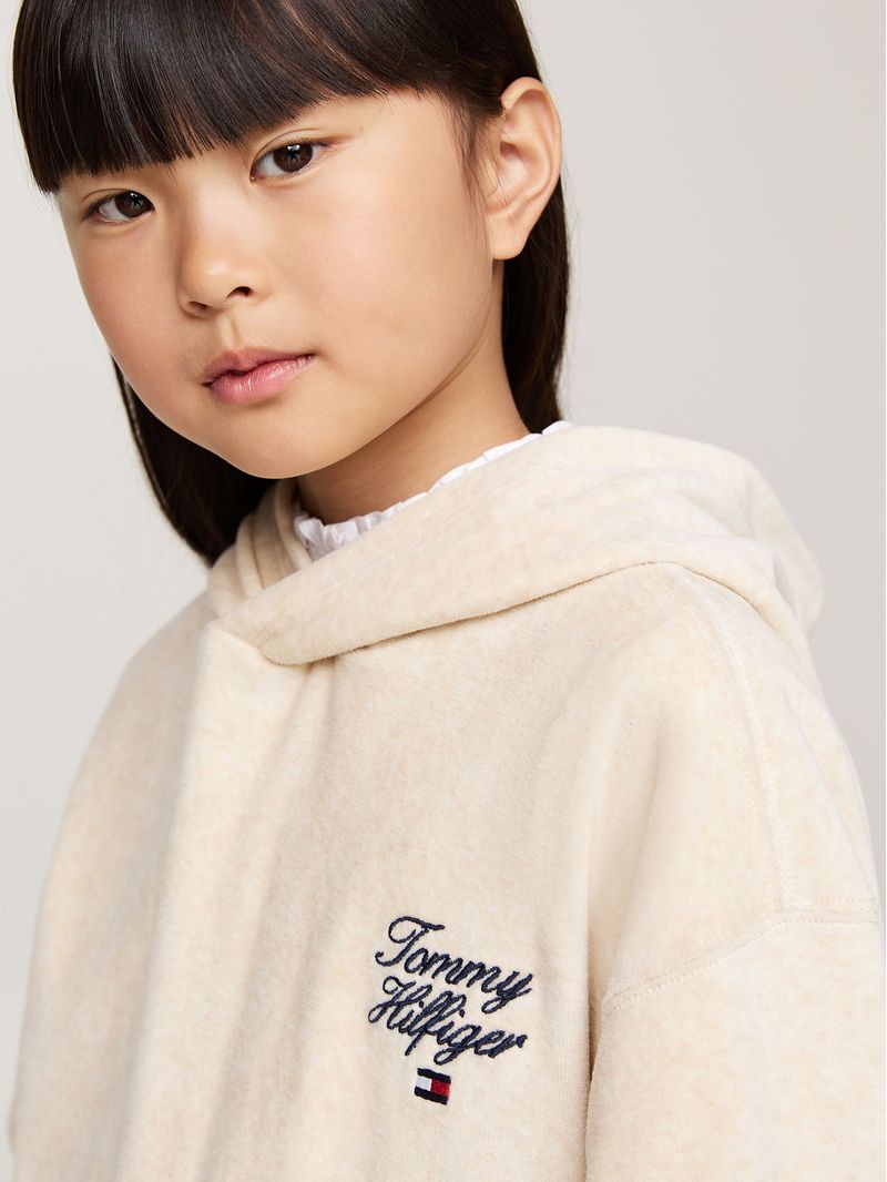 Poleron-Hoodie-De-Niña-Con-Logo-Script