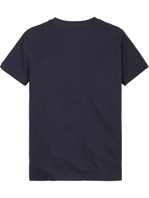 Polera De Niño Con Logo Vertical