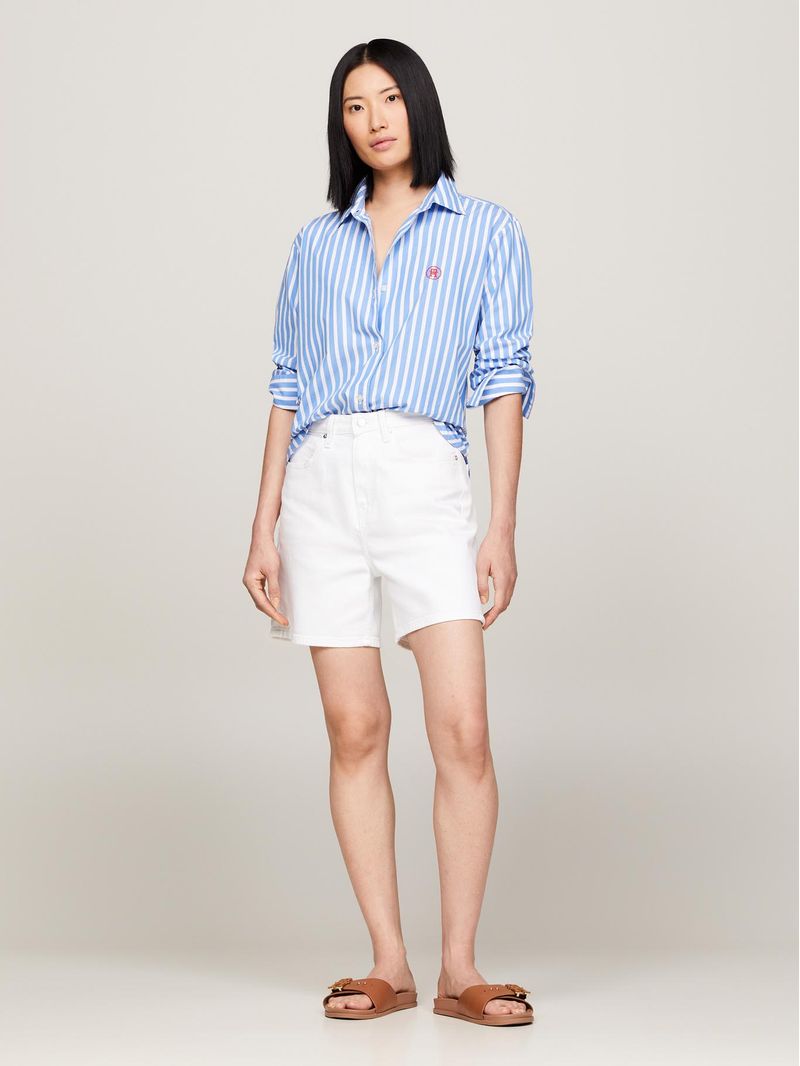 Shorts-Denim-Solid-Talle-Alto