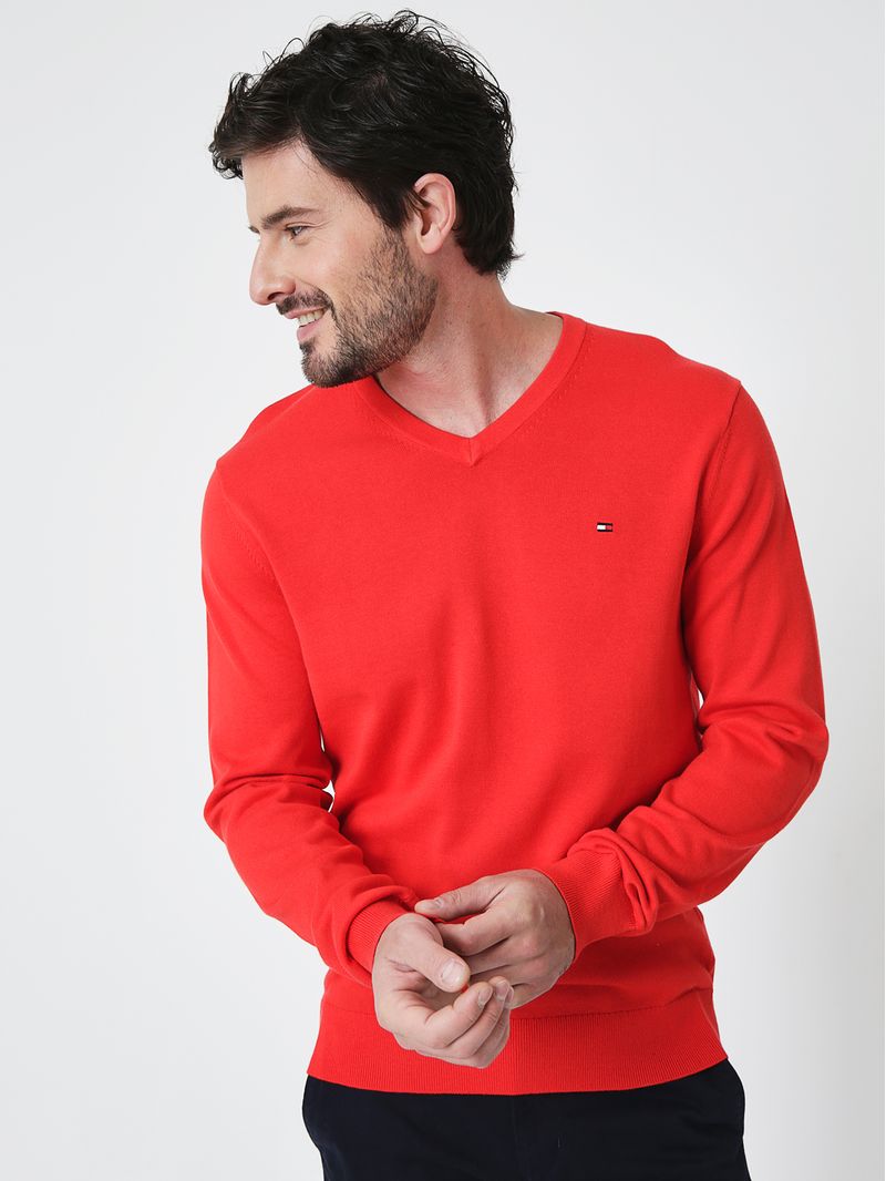 Sweater-Basico-Signature-V-Neck