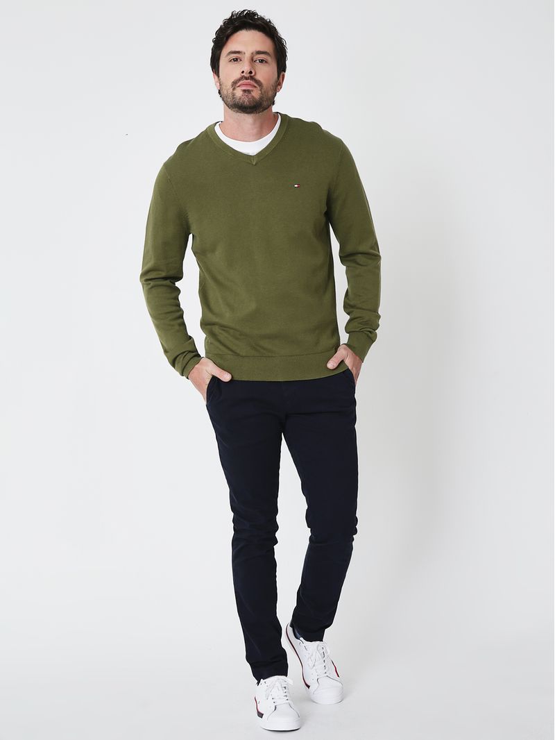 Sweater-Basico-Signature-V-Neck