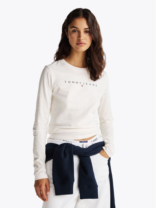 Polera Linear Logo Slim Fit