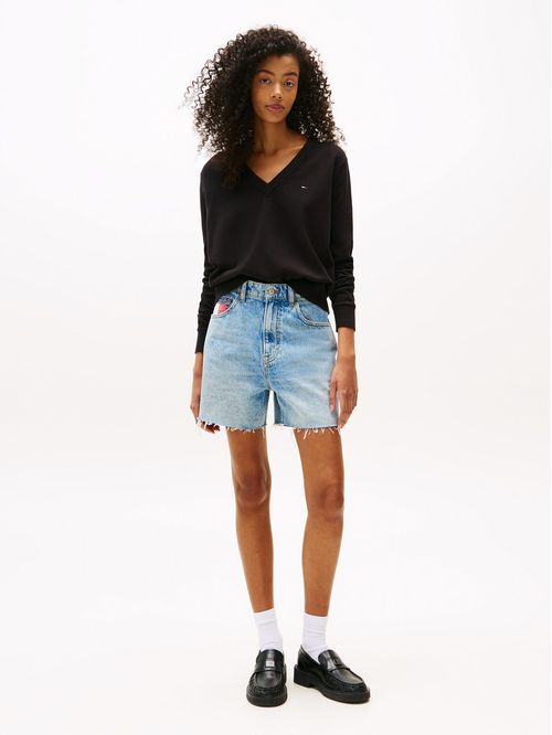 Sweater Essential V-Neck Con Logo