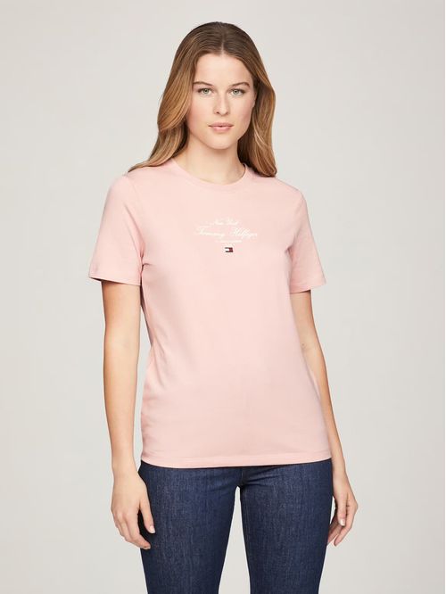 Polera Logo Script Regular Fit