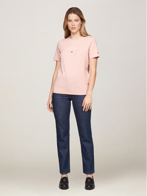 Polera Logo Script Regular Fit