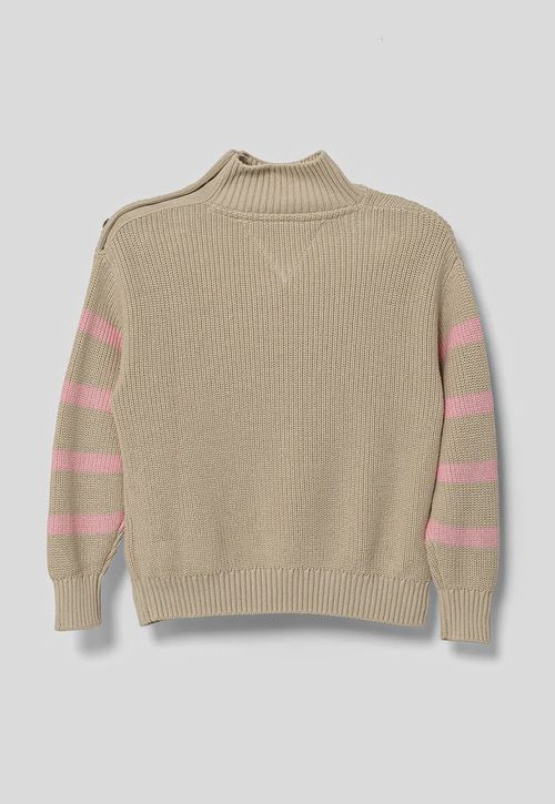 Sweater De Cuello Mock