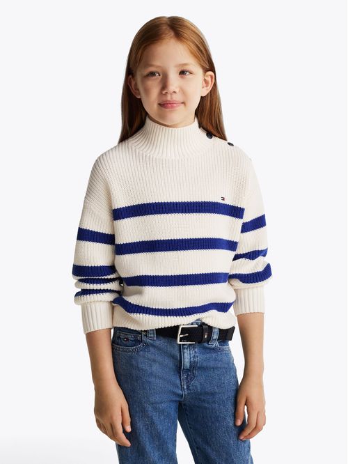 Sweater De Cuello Mock