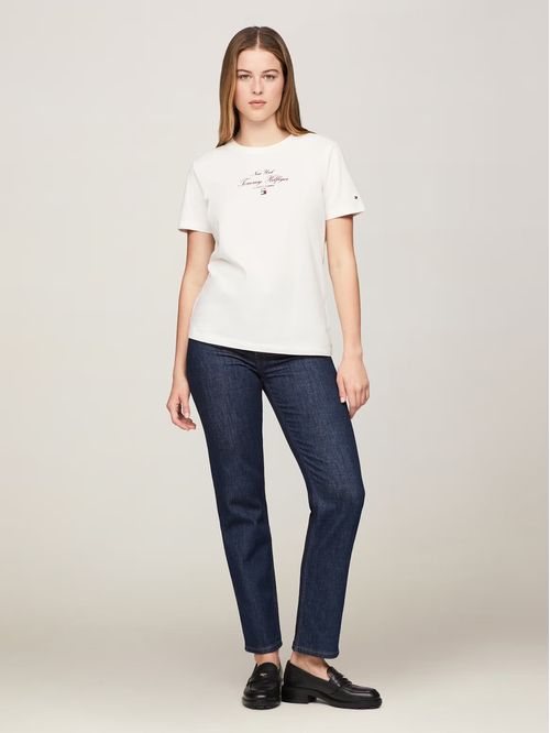 Polera Logo Script Regular Fit