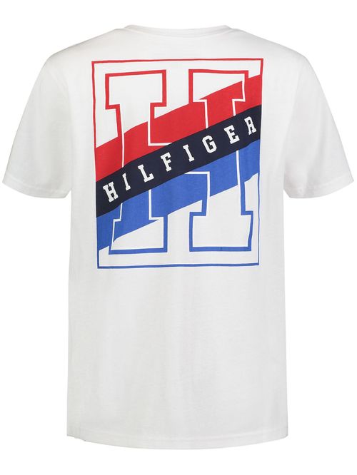 Polera De Niño Con Logo En La Espalda