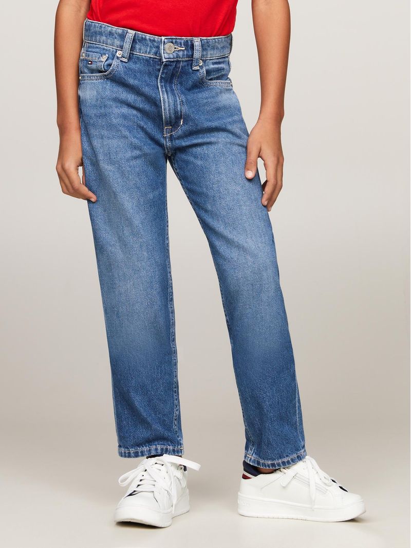 Jeans-Skater-Con-Efecto-Desteñido