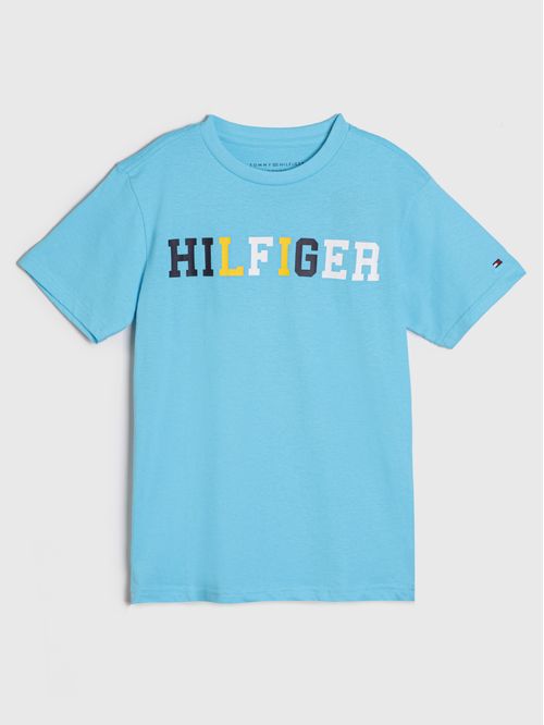 Polera De Niño Con Logo Multicolor