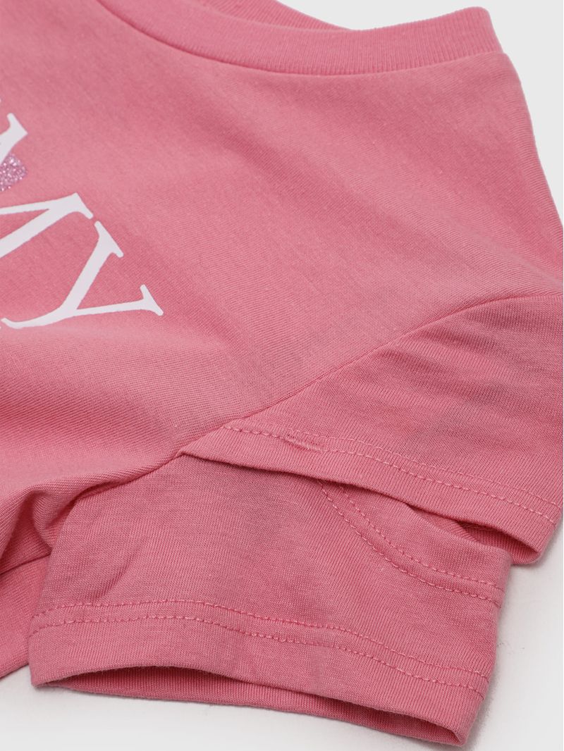 Polera--De-Niña-Logo-Bandera-Metalica