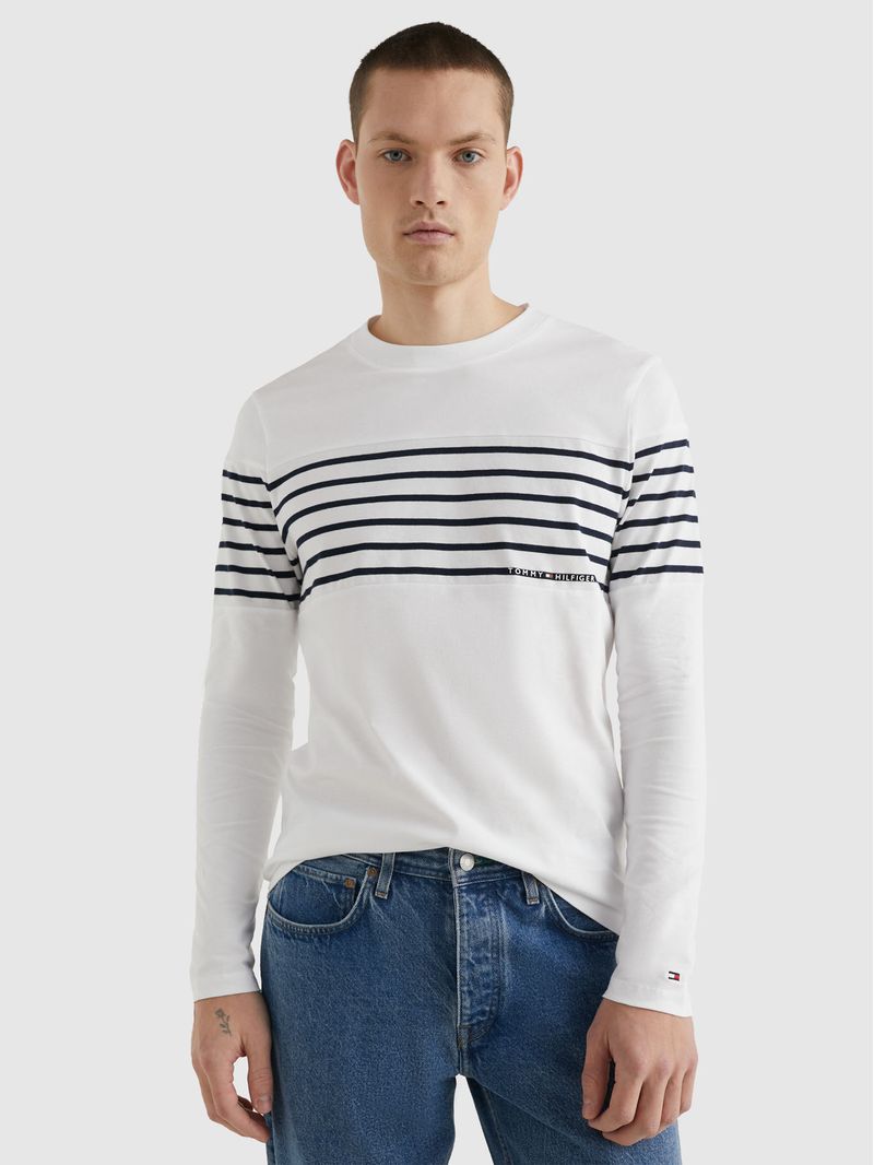 Polera--Striped-Con-Logo
