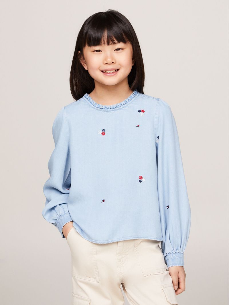 Blusa-De-Chambray-Con-Bordado-Floral