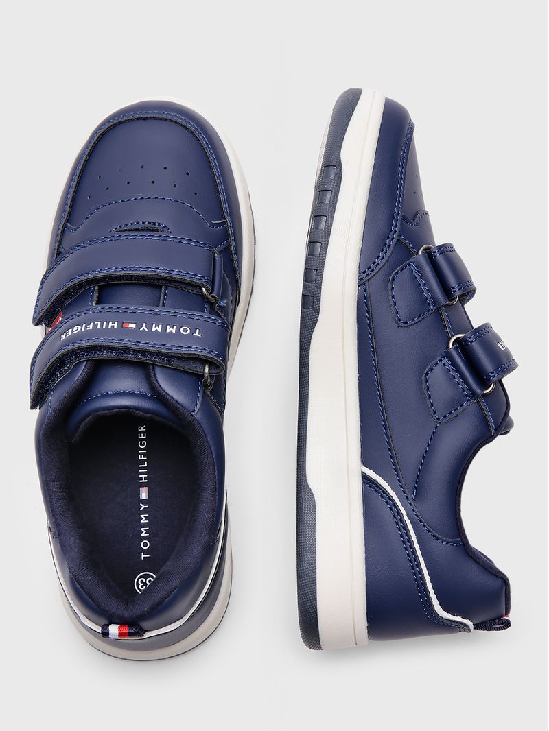 Zapatillas-De-Niño-Con-Velcro-Stripe-Logo