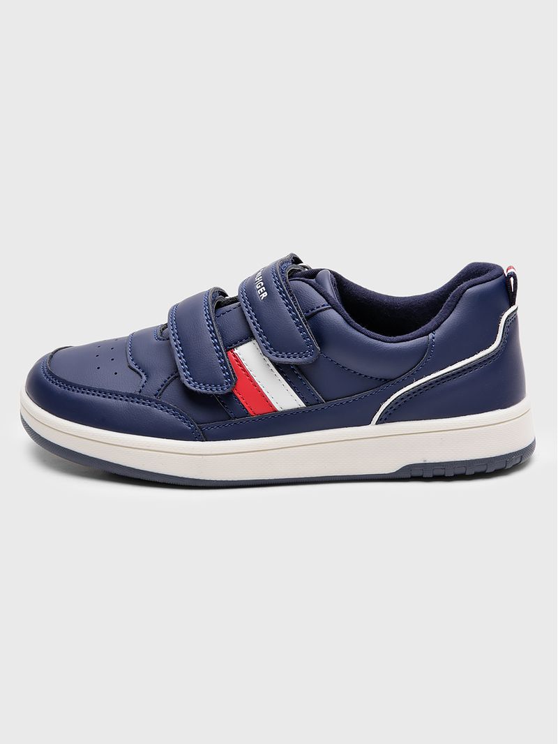 Zapatillas-De-Niño-Con-Velcro-Stripe-Logo