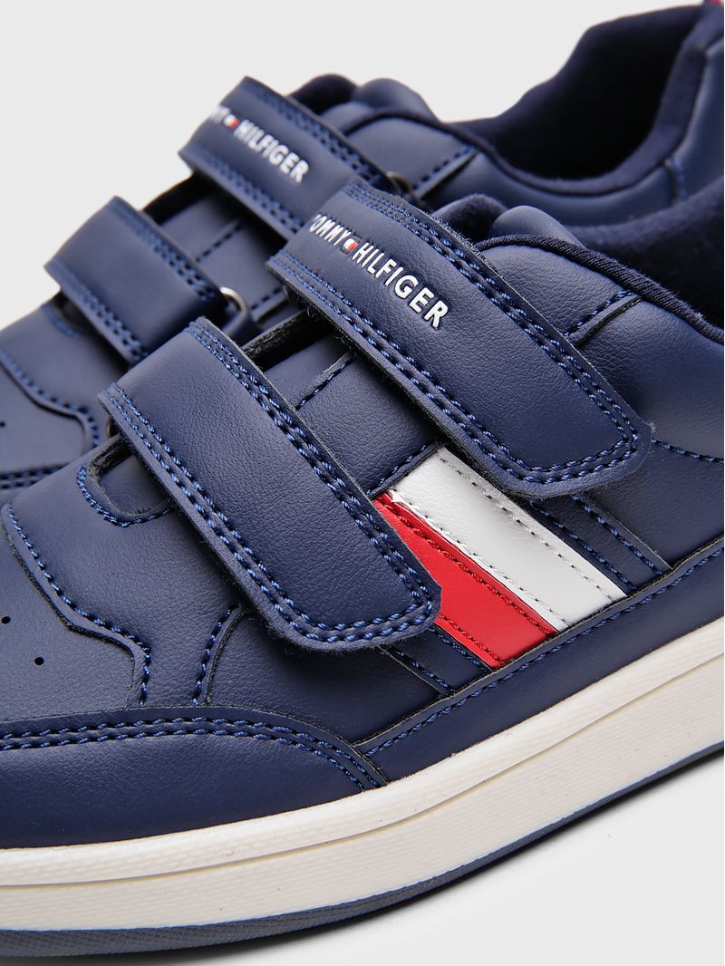 Zapatillas-De-Niño-Con-Velcro-Stripe-Logo